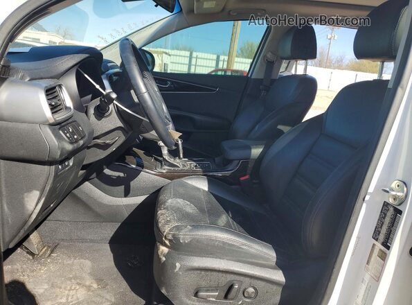 5XYPH4A58LG669351 2020 KIA SORENTO Белый Вид салона спереди