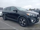 2016 Kia Sorento 3.3l Ex Черный vin: 5XYPH4A59GG160939