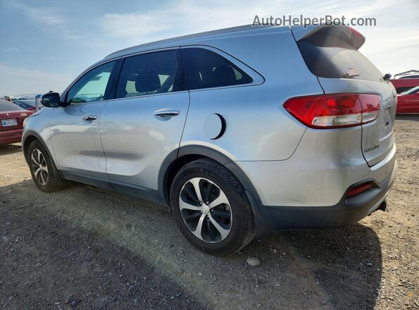 5XYPH4A59HG324434 2017 KIA SORENTO Серебряный Задняя левая четверть