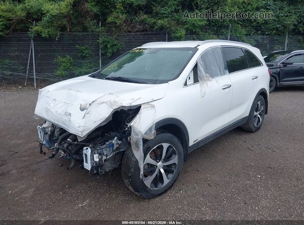 5XYPHDA14HG221533 2017 KIA SORENTO Белый Передняя левая четверть