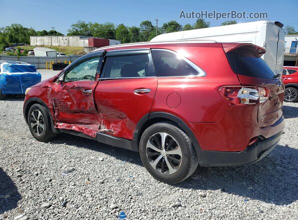 5XYPHDA17GG021843 2016 KIA SORENTO Red Задня ліва чверть
