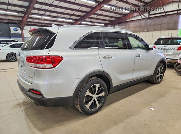 5XYPHDA19GG038580 2016 KIA SORENTO Silver უკანა მარჯვენა