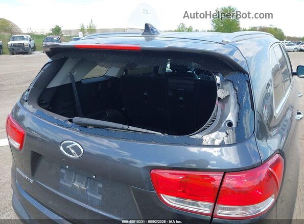5XYPHDA51GG085380 2016 KIA SORENTO Серый 