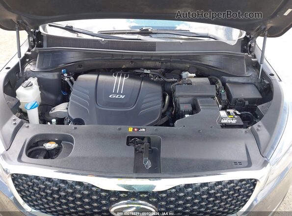 5XYPHDA51GG085380 2016 KIA SORENTO Серый Вид сзади