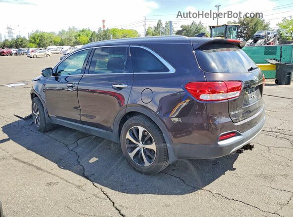 5XYPHDA52GG084013 2016 KIA SORENTO Коричневый Задняя левая четверть