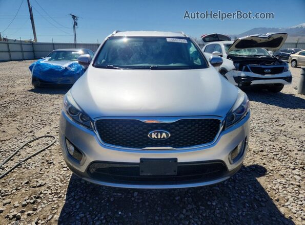 5XYPHDA53GG165036 2016 KIA SORENTO Серебряный Вид спереди