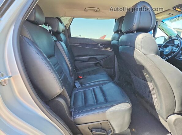 5XYPHDA53GG165036 2016 KIA SORENTO Серебряный Вид задних сидений