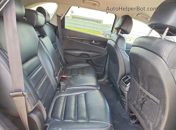 5XYPHDA53HG243879 2017 KIA SORENTO Коричневый Вид задней части салона