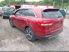 2016 Kia Sorento 3.3l Ex Красный vin: 5XYPHDA54GG114922