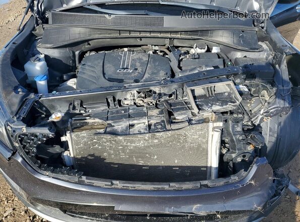 5XYPHDA56GG134301 2016 KIA SORENTO Серый Вид подкапотного пространства