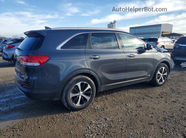 5XYPHDA56GG134301 2016 KIA SORENTO Серый Задняя правая четверть