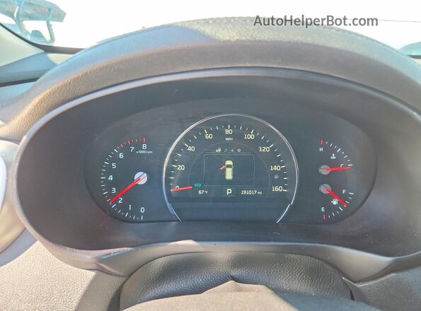 5XYPHDA57JG420892 2018 KIA SORENTO Белый Вид щитка приборов