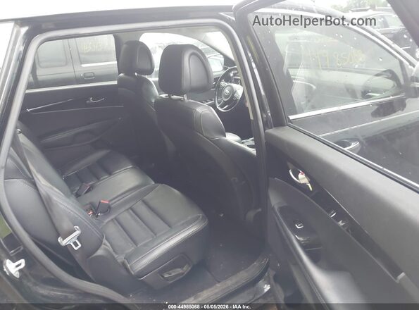5XYPHDA59GG144031 2016 KIA SORENTO Black Widok naklejki z numerem VIN