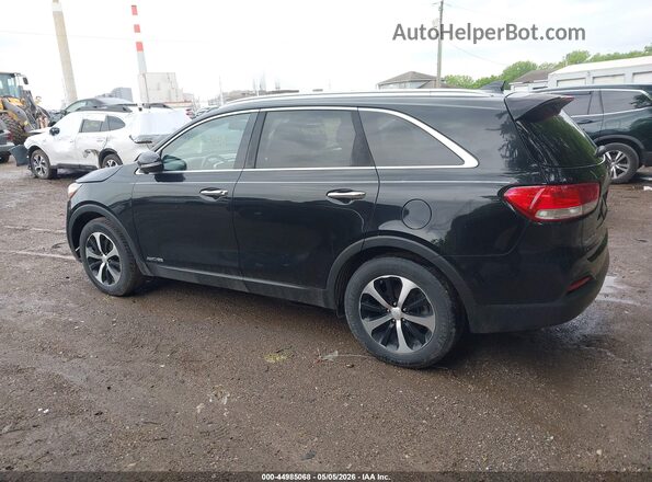 5XYPHDA59GG144031 2016 KIA SORENTO Black Widok wnętrza 360 stopni