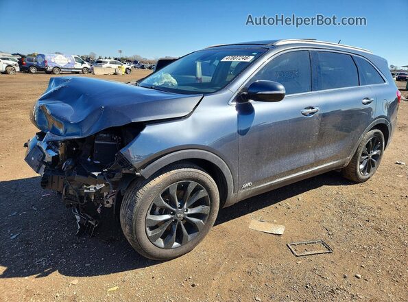 5XYPHDA59LG640036 2020 KIA SORENTO Gray Vista tres cuartos delantera izquierda