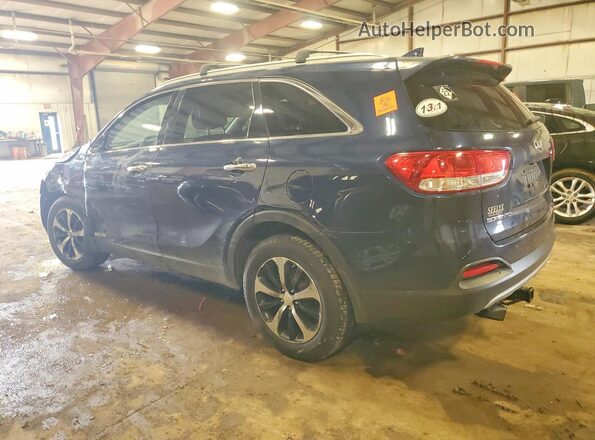 5XYPHDA5XGG069968 2016 KIA SORENTO Синий Задняя левая четверть