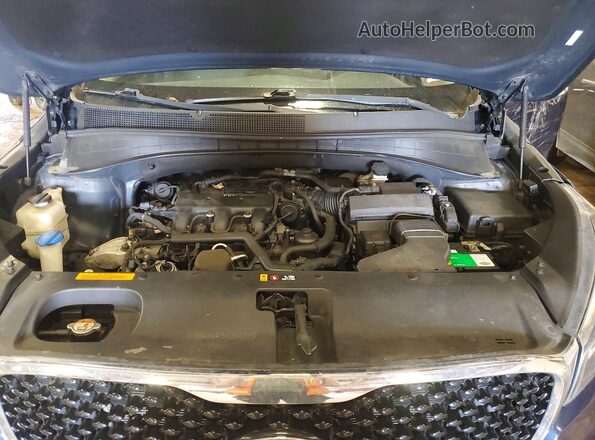 5XYPHDA5XGG069968 2016 KIA SORENTO Синий Вид подкапотного пространства