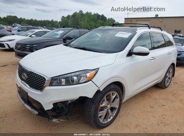 5XYPKDA55GG075288 2016 KIA SORENTO White Front left