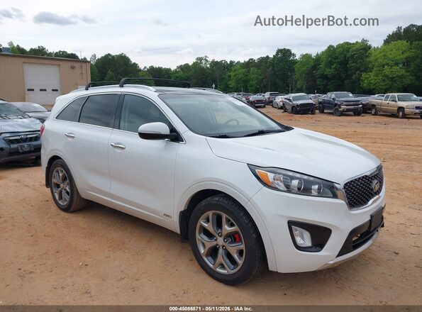 5XYPKDA55GG075288 2016 KIA SORENTO White Front right