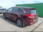 2017 Kia Sorento 3.3l Sx Темно-бордовый vin: 5XYPKDA5XHG255013