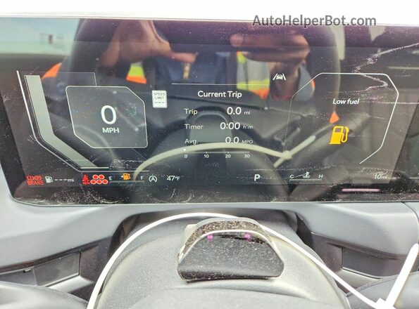 5XYPLES18VG005750 2027 KIA TELLURIDE Gray Instrument cluster view