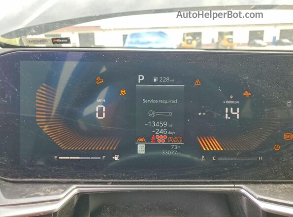 5XYRG4JC1RG290081 2024 KIA SORENTO Black Вид щитка приладів