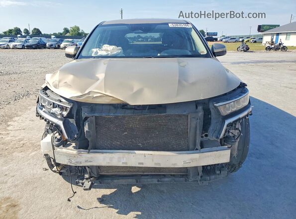 5XYRG4LC3MG016368 2021 KIA SORENTO Tan Widok z przodu