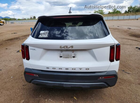 5XYRG4LC4NG076032 2022 KIA SORENTO White Vista trasera