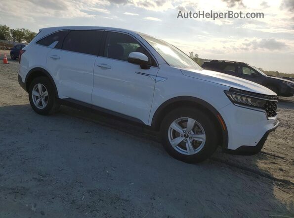 5XYRG4LC4NG116447 2022 KIA SORENTO Белый Передняя правая четверть