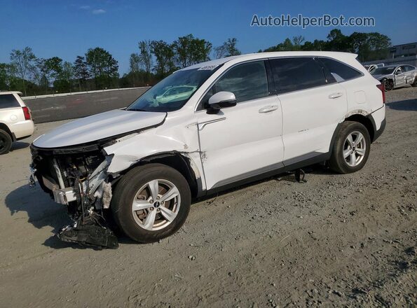 5XYRG4LC4NG116447 2022 KIA SORENTO Белый Передняя левая четверть