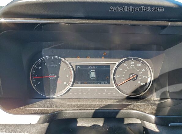 5XYRG4LC5PG181102 2023 KIA SORENTO Серый Вид щитка приборов