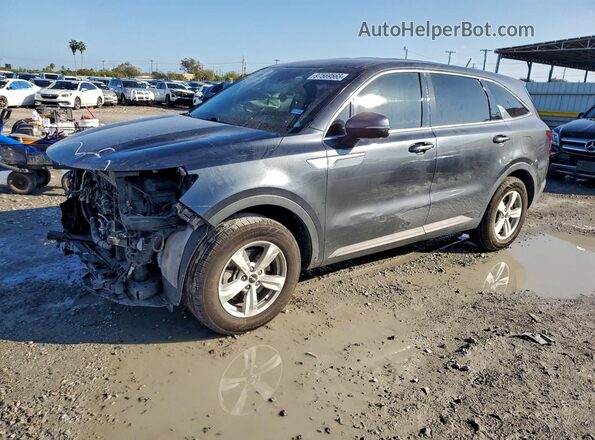 5XYRG4LC5PG181102 2023 KIA SORENTO Серый Передняя левая четверть