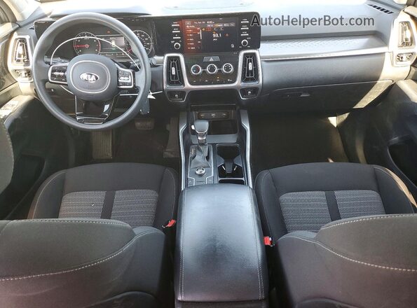 5XYRG4LC6MG015201 2021 KIA SORENTO Серый Вид панели приборов