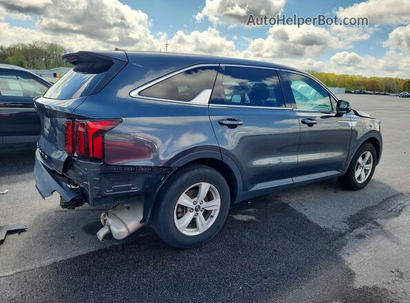 5XYRG4LC7MG021329 2021 KIA SORENTO Серый Задняя правая четверть