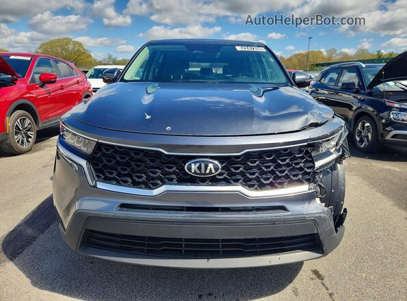 5XYRG4LC7MG021329 2021 KIA SORENTO Серый Вид спереди