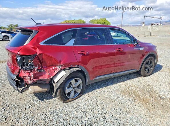 5XYRG4LC7NG076722 2022 KIA SORENTO Красный Задняя правая четверть