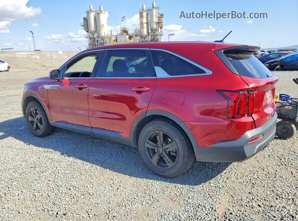 5XYRG4LC7NG076722 2022 KIA SORENTO Красный Задняя левая четверть