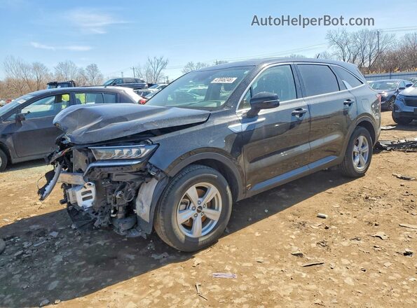 5XYRG4LC8PG242491 2023 KIA SORENTO Черный Передняя левая четверть