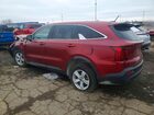 2021 Kia Sorento Lx Burgundy vin: 5XYRG4LC9MG025835