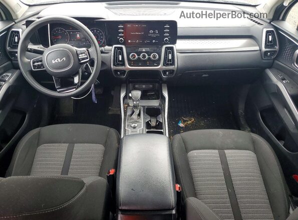 5XYRG4LCXNG080375 2022 KIA SORENTO Белый Вид панели приборов