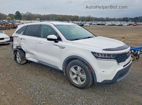 5XYRG4LCXNG080375 2022 KIA SORENTO Белый Передняя правая четверть