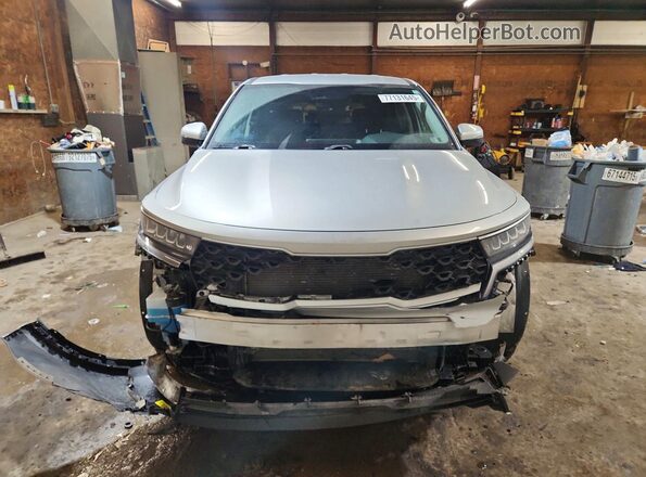 5XYRGDLC8NG084036 2022 KIA SORENTO Silver Vista frontal