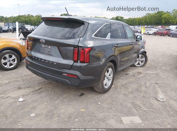 5XYRGDLCXMG022409 2021 KIA SORENTO Черный Задняя правая четверть
