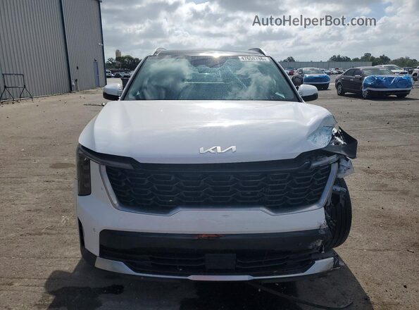 5XYRH4JF8SG354579 2025 KIA SORENTO White Vista frontal