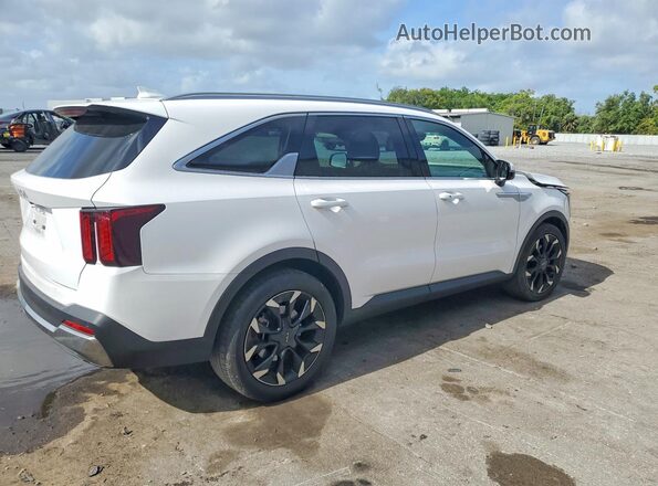 5XYRH4JF8SG354579 2025 KIA SORENTO White Trasero derecho