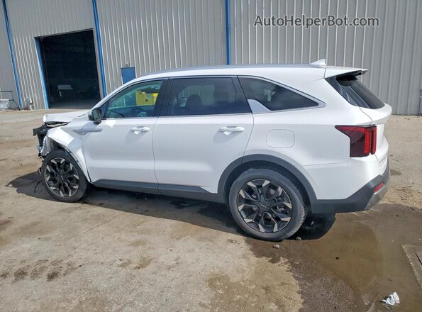5XYRH4JF8SG354579 2025 KIA SORENTO White Trasero izquierdo