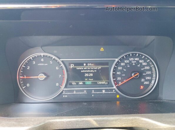 5XYRHDLF0NG147444 2022 KIA SORENTO Red Instrument cluster view