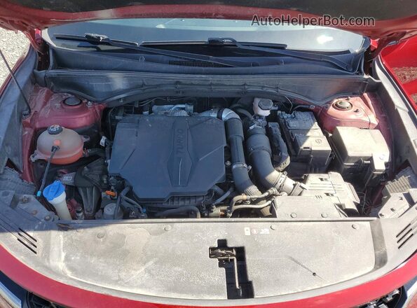 5XYRHDLF0NG147444 2022 KIA SORENTO Red Engine compartment view
