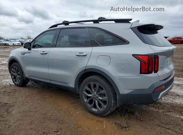 5XYRHDLF3NG120691 2022 KIA SORENTO Silver Tył lewy