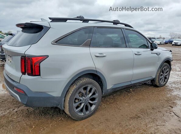 5XYRHDLF3NG120691 2022 KIA SORENTO Silver Tył prawy